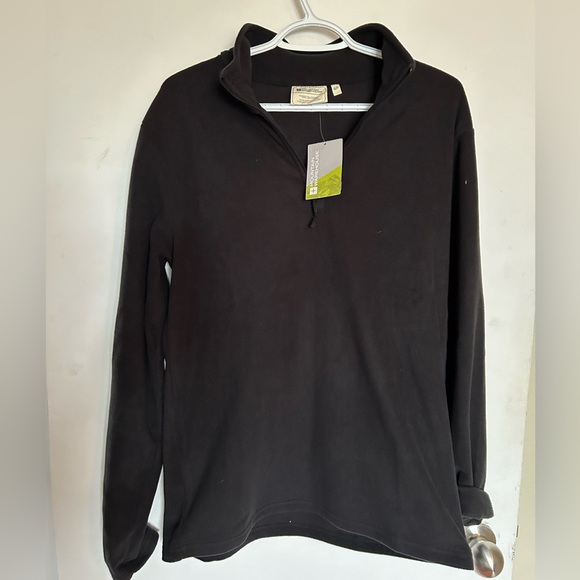 Mountain Warehouse Fleece Quarter Zip - Pink & Black - Picture 3 of 4